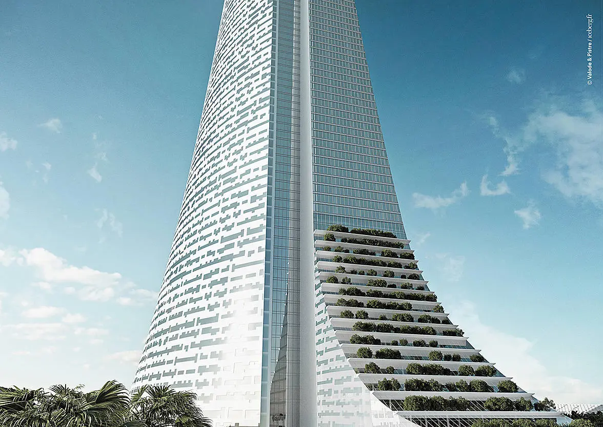 Once complete, it be over twice the size of Africa's current tallest building, the Johannesburg-based Carlton Center