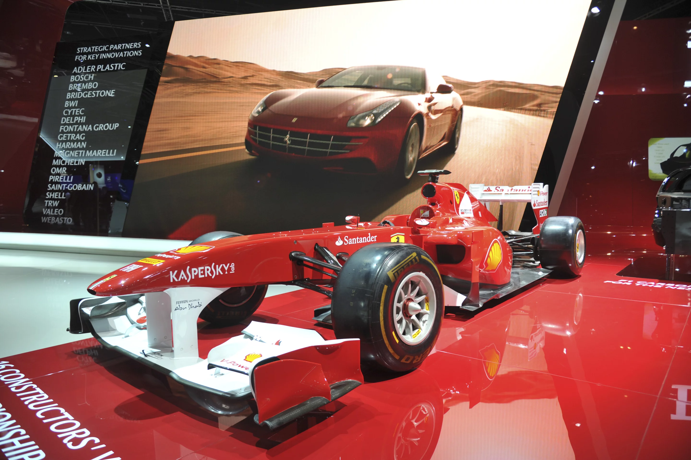 The hybrid chassis is derived from Formula One technologies