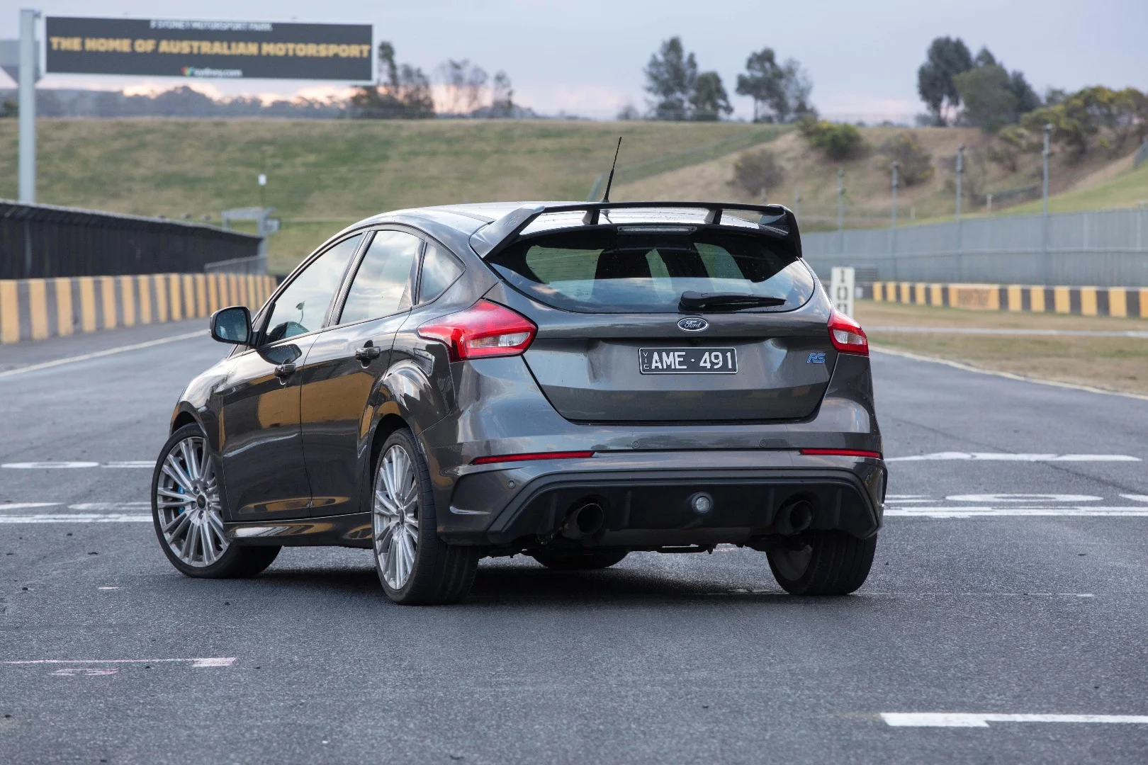 The vents and wings on the RS hint at its potential