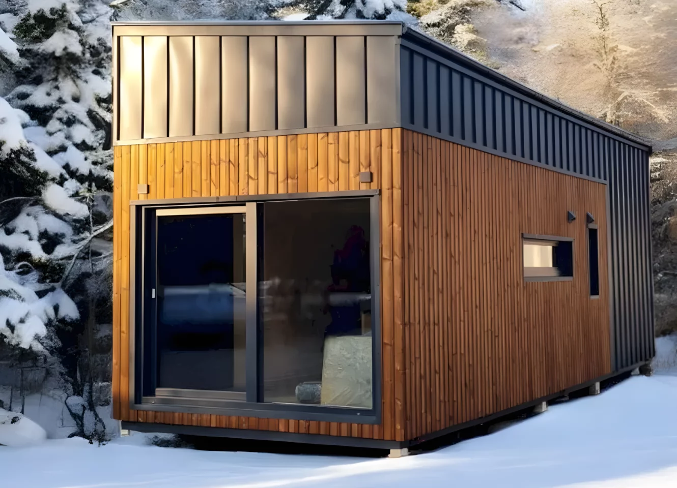 XL tiny house loses the wheels, gains an extra-spacious interior