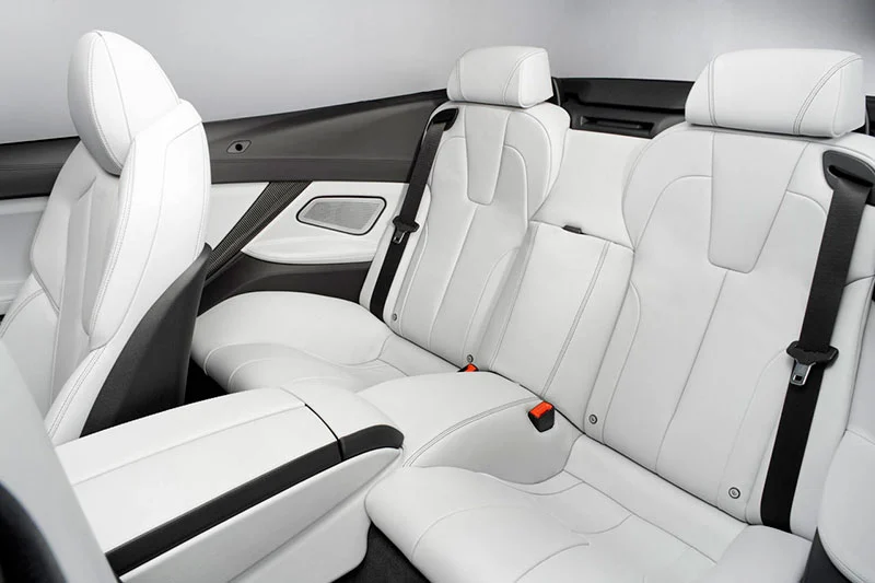 BMW M6 convertible interior