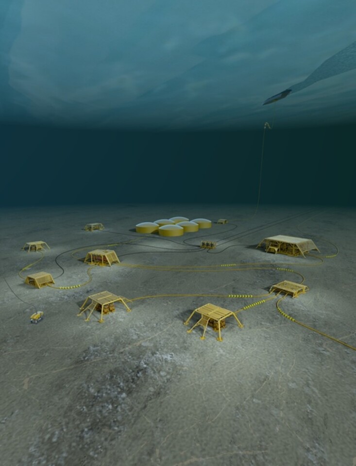 A subsea factory installation