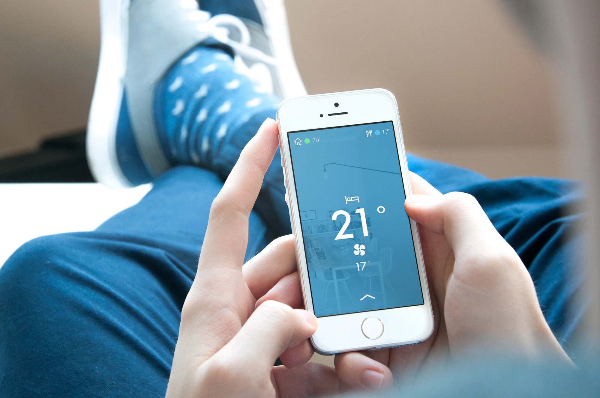 While the companion app provides information on usage and control over temperature settings, the real value of Tado Cooling lies in its geolocation functionality