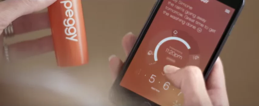 Peggy can also tell users how long their clothes will take to dry