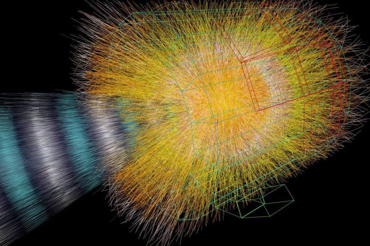 Simulated lead-lead collisions in ALICE