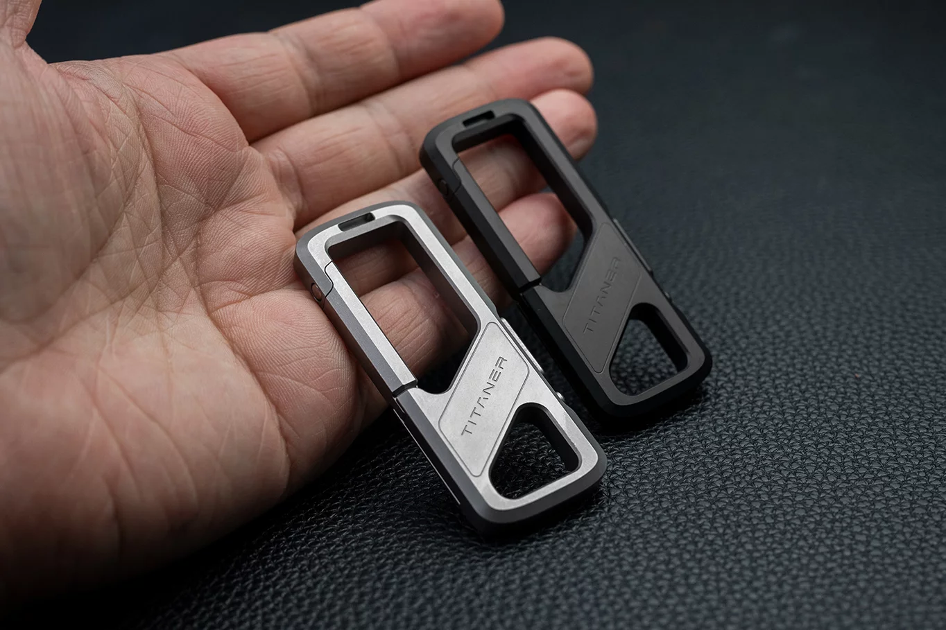 Backers can choose between Micro-Blasted Titanium and DLC Black finishes