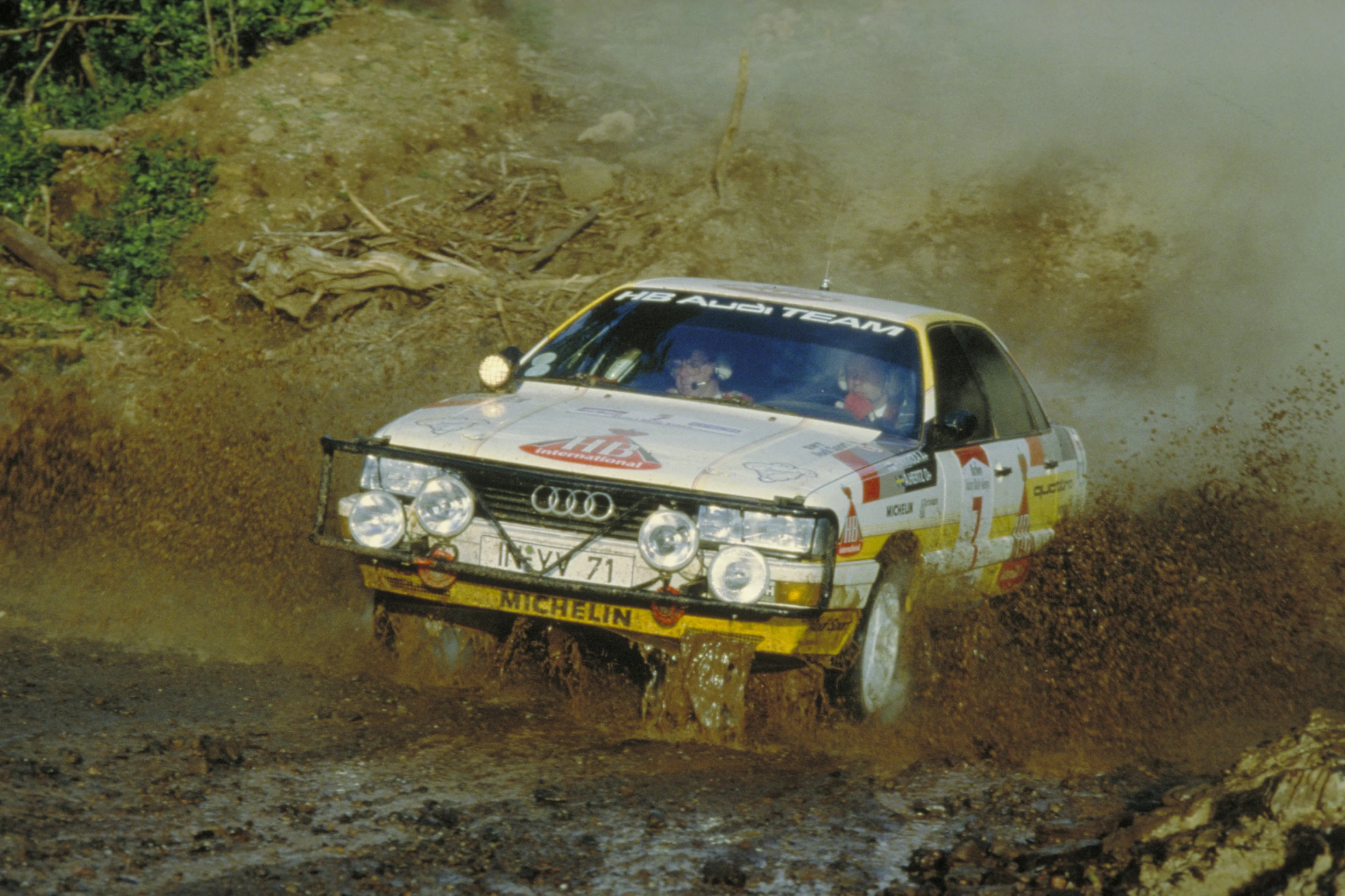 Audi's AWD Quattro system, around in both race and production form since the early '80s, still sees extensive use in a variety of race divisions