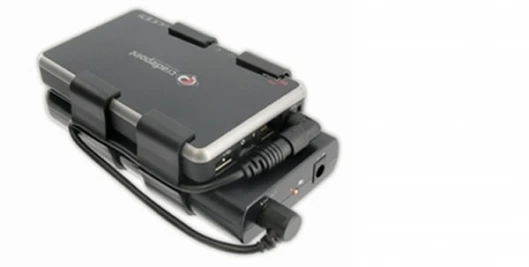 The Tekkeon MP2250 connects directly to any CradlePoint portable router.