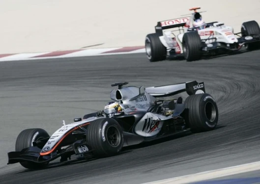 Contrasting fortunes for BAR and McLaren. BAR had a fantastic year in 2004 and has had a miserable year in 2005 with not a single point so far. McLaren on the other hand, seem likely to fight out the constructor's championship.