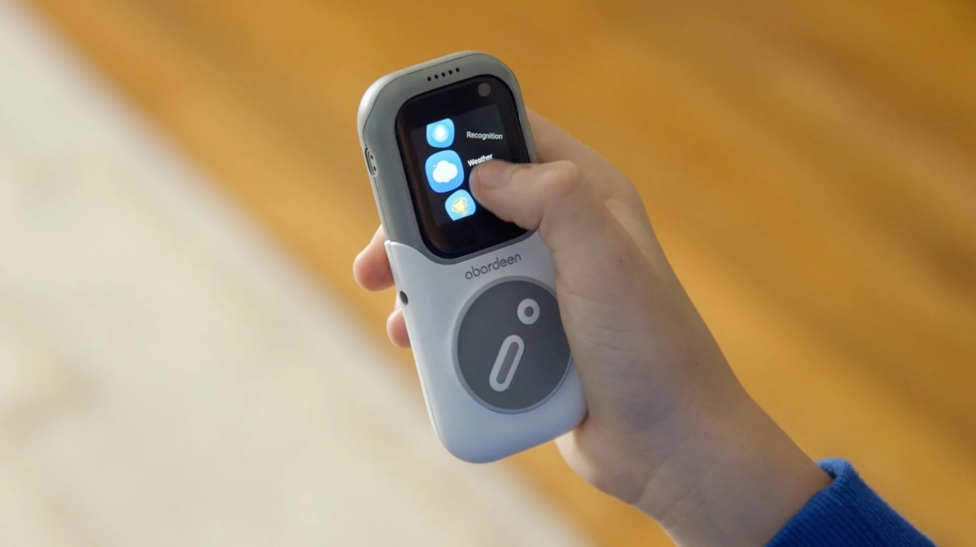 The Novus Phone module uses a scroll wheel and a touch-enabled screen