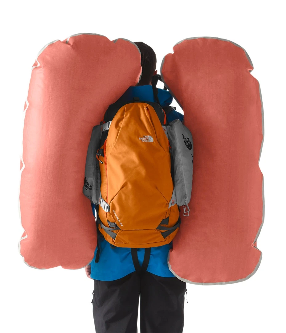 Like other avalanche airbags, The North Face Modulator ABS is designed to keep you atop sliding snow to prevent burial