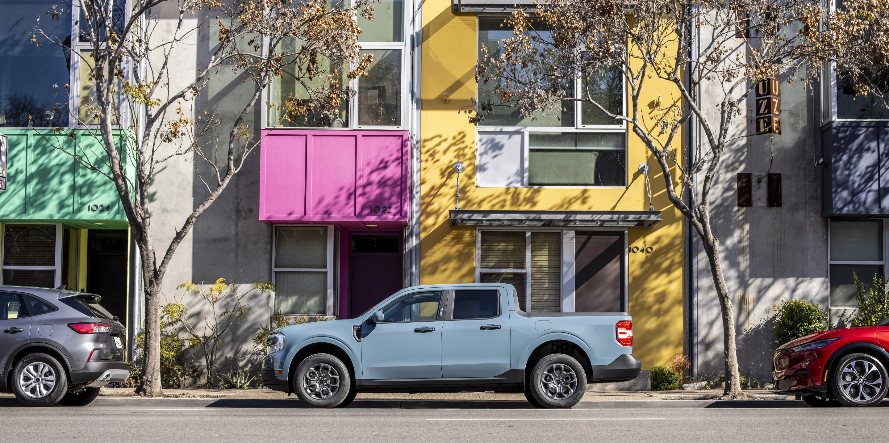 Being compact in size means easy urban versatility for the Ford Maverick