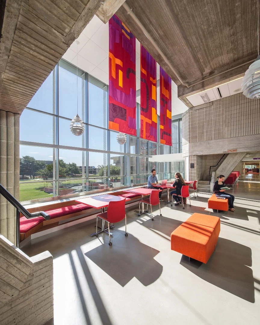 The Claire T. Carney Library project was completed within its $200-per-square-foot budget