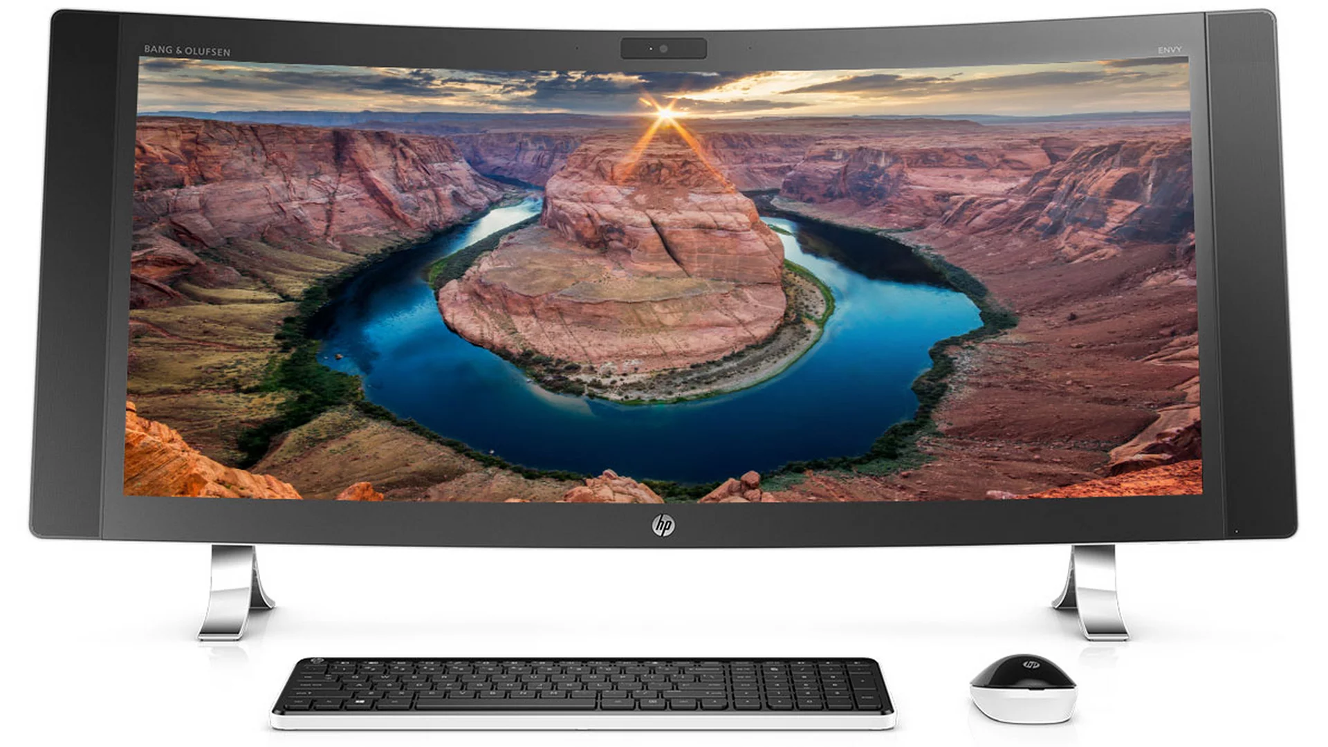 According to HP, the new Envy machine is the world's widest curved all-in-one