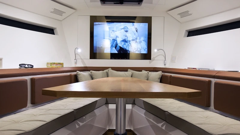 Evo offers a mirror-integrated television