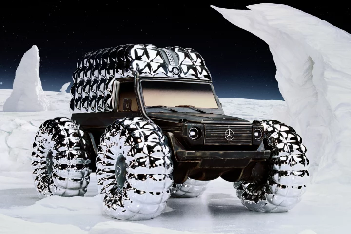 Project Mondo G: Mercedes-Benz meets Moncler, somewhere in space
