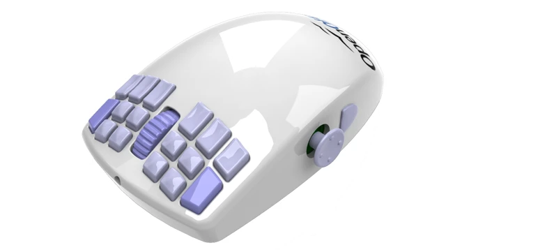 The OpenOfficeMouse from WarMouse is an 18-button mouse complete with analog joystick which supports up to 52 key commands