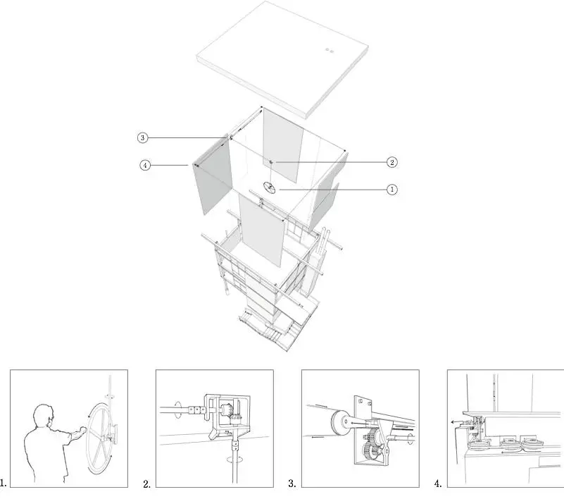 Schematic of the Delta Shelter (Image: Olson Kundig Architects)