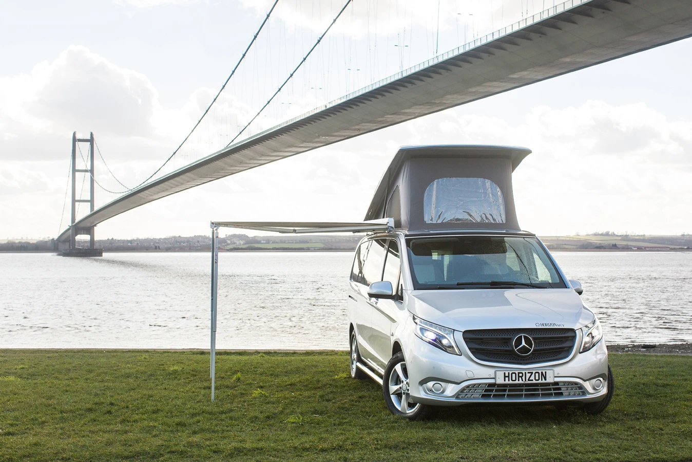 Horizon imagines its customers using the MCV for both camping and everyday commuting