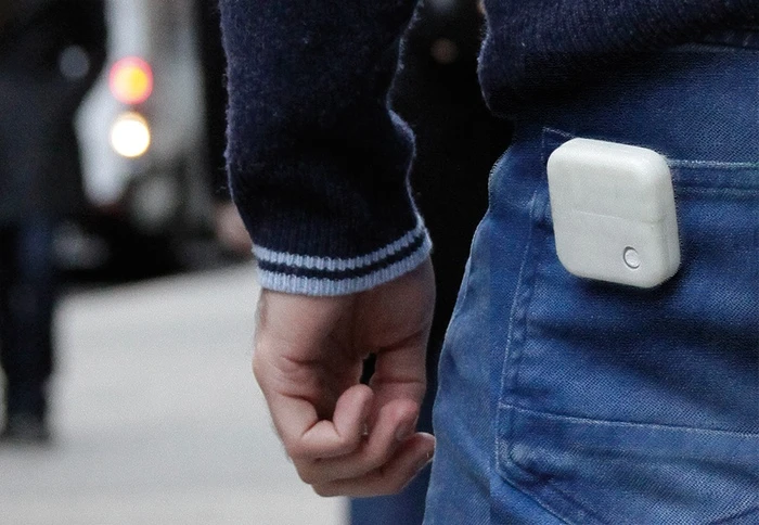 The clip-on CH4 can be worn on your belt or your back pocket