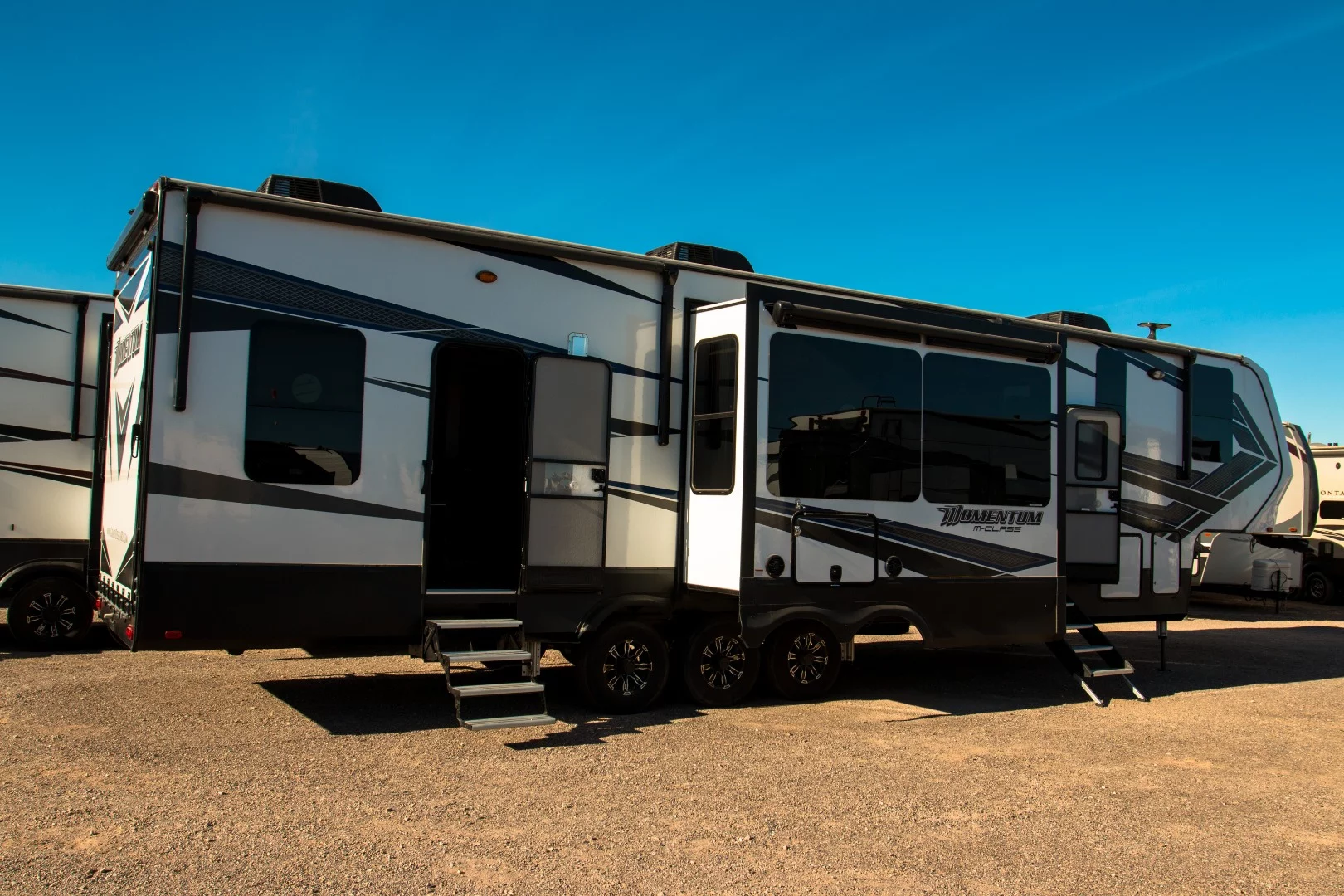 This Grand Design Momentum Fifth Wheel is priced at $91K