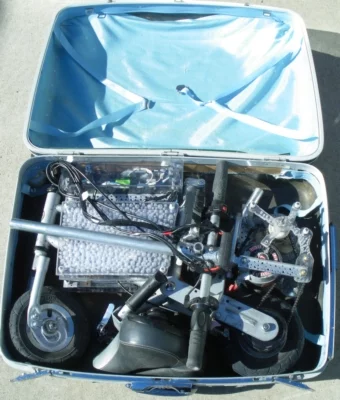 Terry Hope's KPV solar-electric scooter