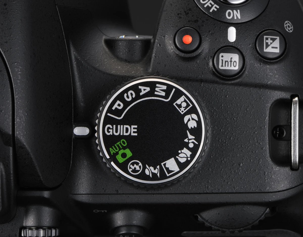 Guide mode talks users through the process of what to change to achieve different styles of image