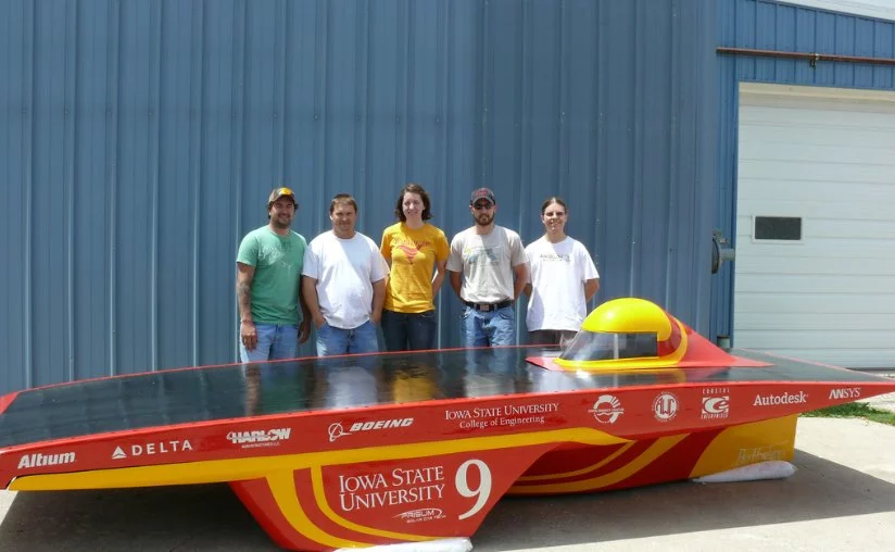 Team PrISUm is currently putting the final touches to its Anthelion solar vehicle, with high hopes of a winning place in this year's American Solar Challenge
