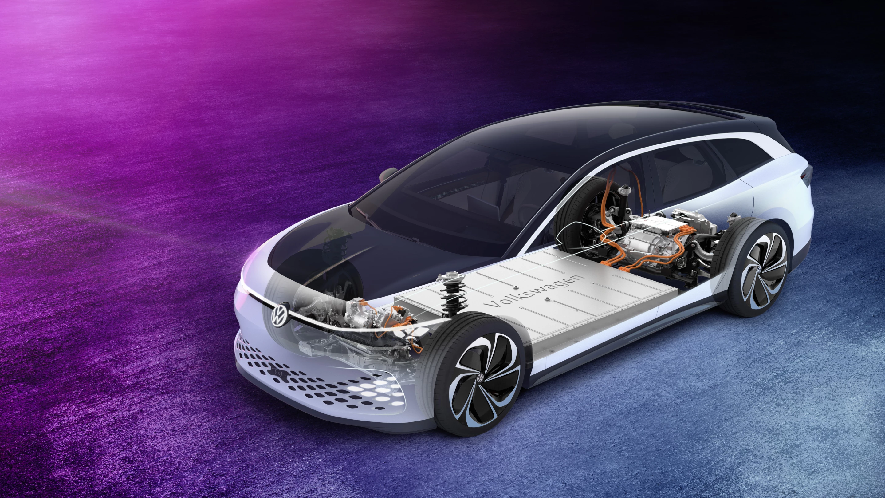 The MEB electric vehicle platform allowed Volkswagen to maximize interior space in the ID Space Vizzion Concept