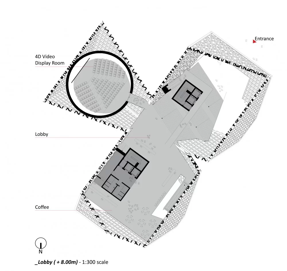 The OODA Disaster Center concept plan (image: OODA)