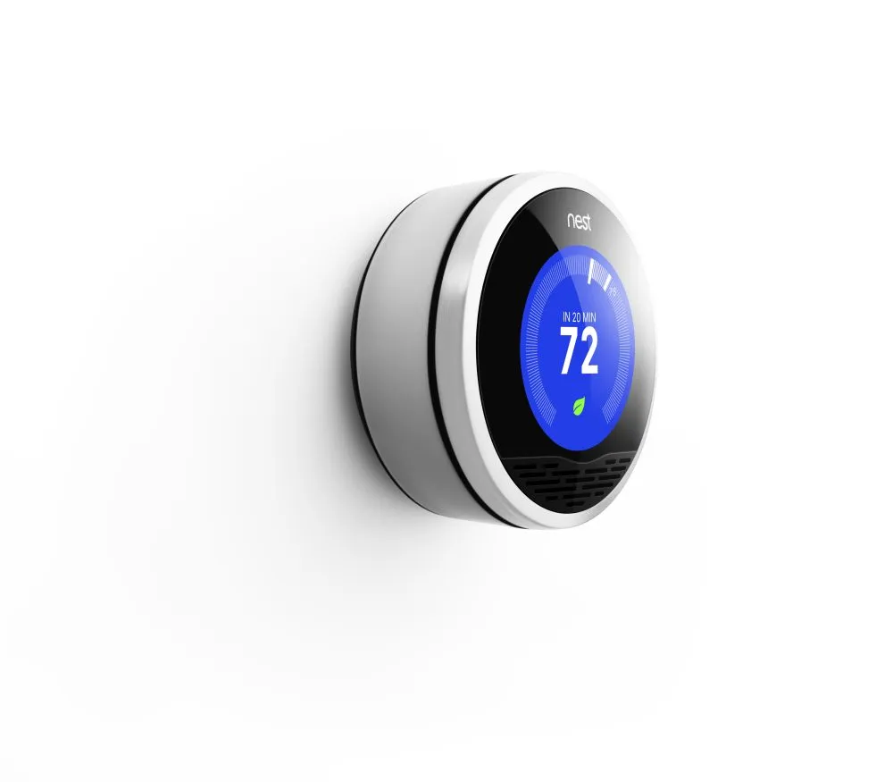 The Nest Learning Thermostat is capable of self-programming itself via its user's habits, activity sensors and Internet-gathered weather information