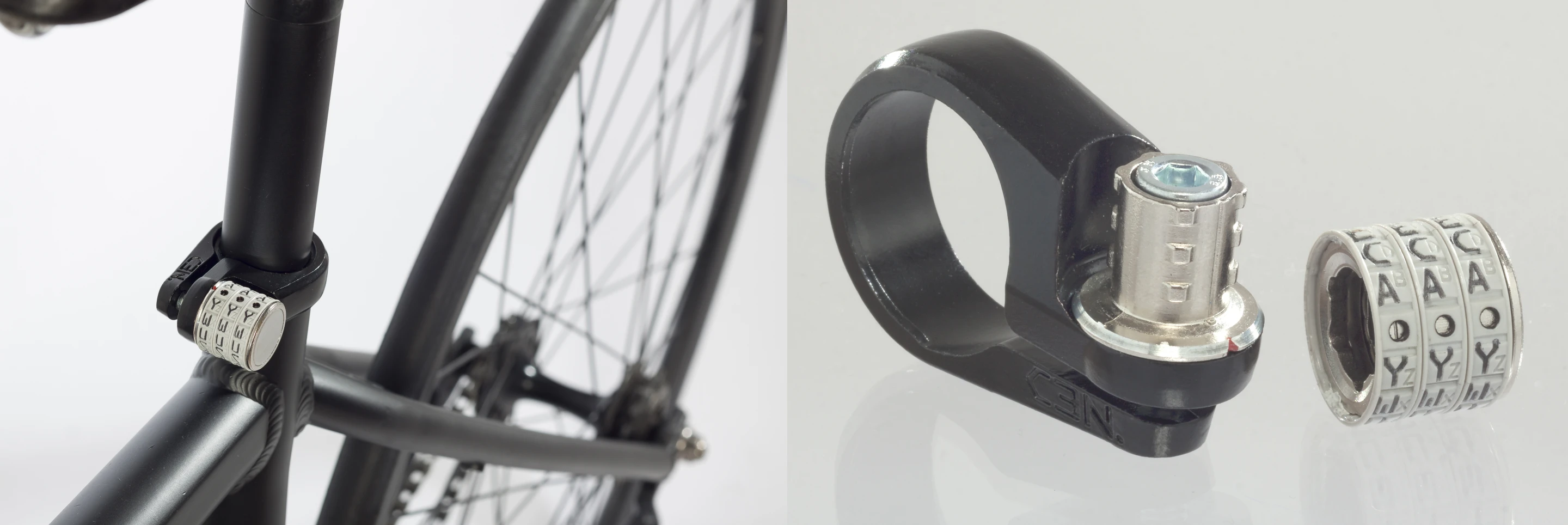 The Sphyke C3N seatpost lock