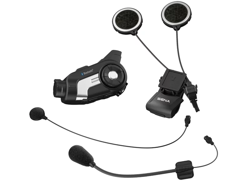 Sena 10C - includes boom and pad microphone options