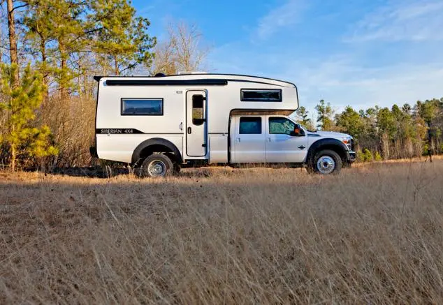 The Siberian Tiger is an all-aluminum camper