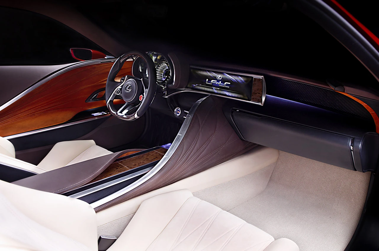 The Lexus LF-LC Hybrid Sports Concept