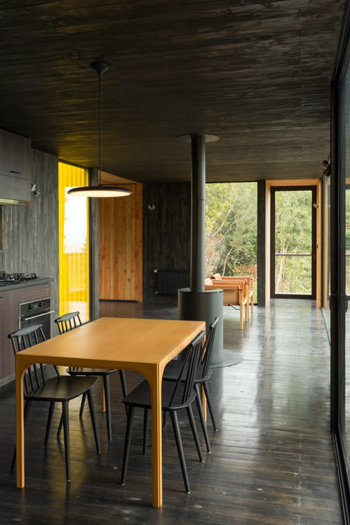 Other features of the home include impressive open living and dining area with modern European wall kitchen