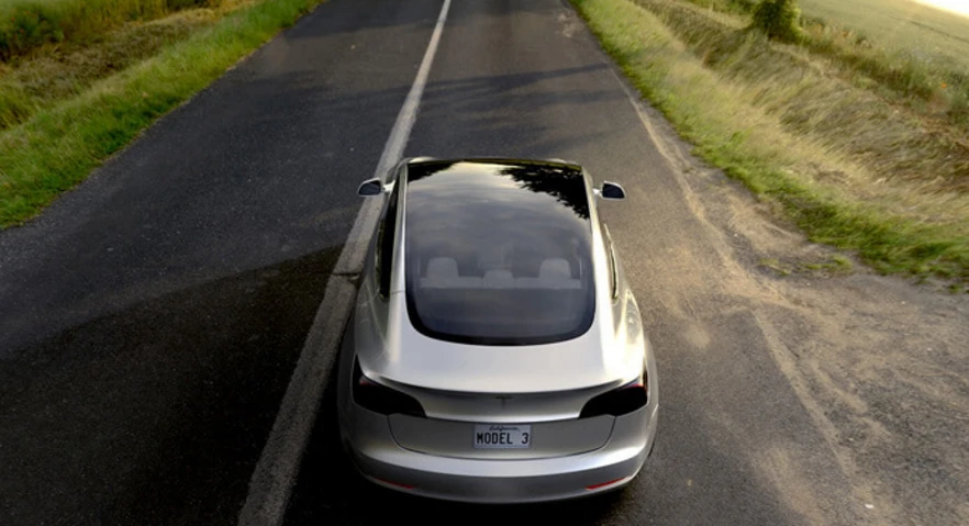 Tesla's Model 3 promises around 215 miles of range