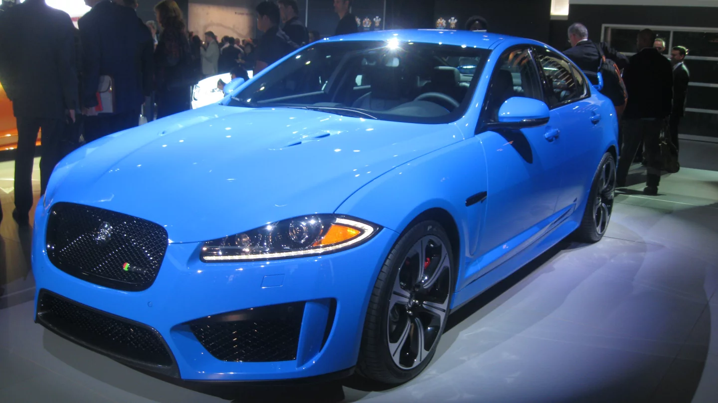 The XFR-S comes in five colors, including French Racing Blue