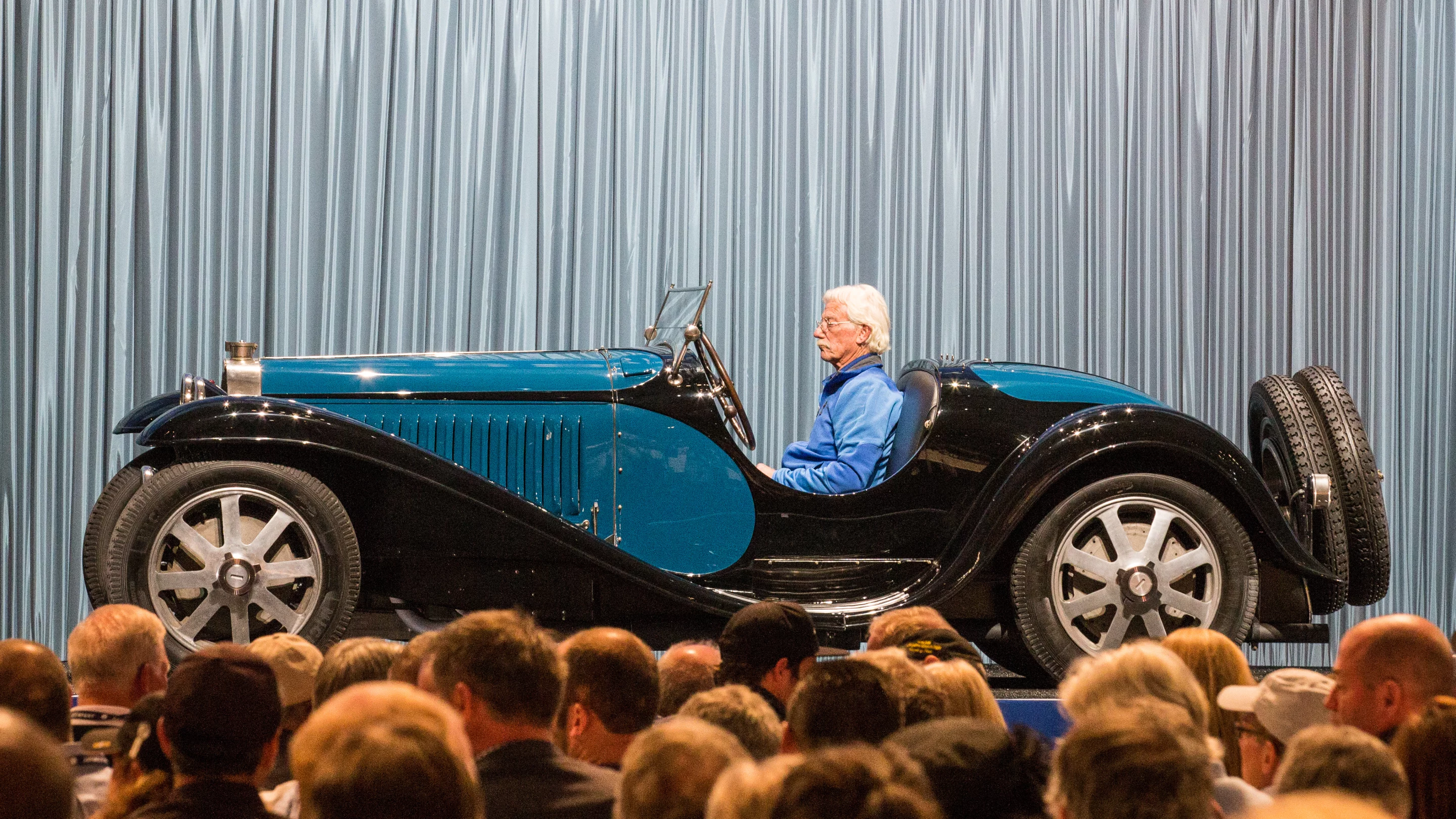 Possibly the finest Bugatti Type 55 in existence, the Type 55 is a road-going version of the Bugatti Type 54 Grand Prix car, and this Roadster was the Bugatti factory's entry in the 1932 Mille Miglia driven by Achille Varzi and Count Castelbarco. The car underwent an exacting restoration that was completed in 2013 by Marque Authority Laurent Rondoni. This 1932 Bugatti Type 55 Roadster sold for $10,400,000 at Gooding & Co's official 2016 Pebble Beach auction.