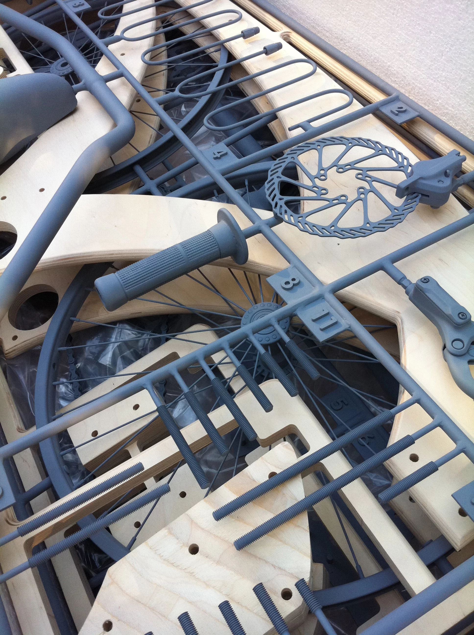 Another view of the 1:1 model kit