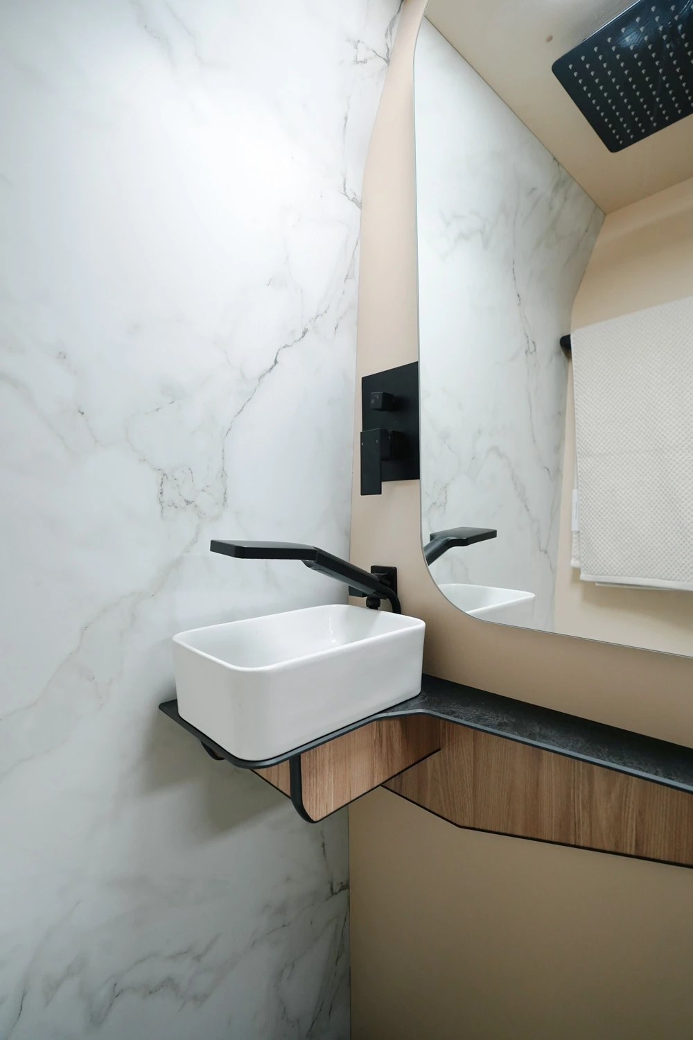 Trakka spruces up the wet bath with a chic look