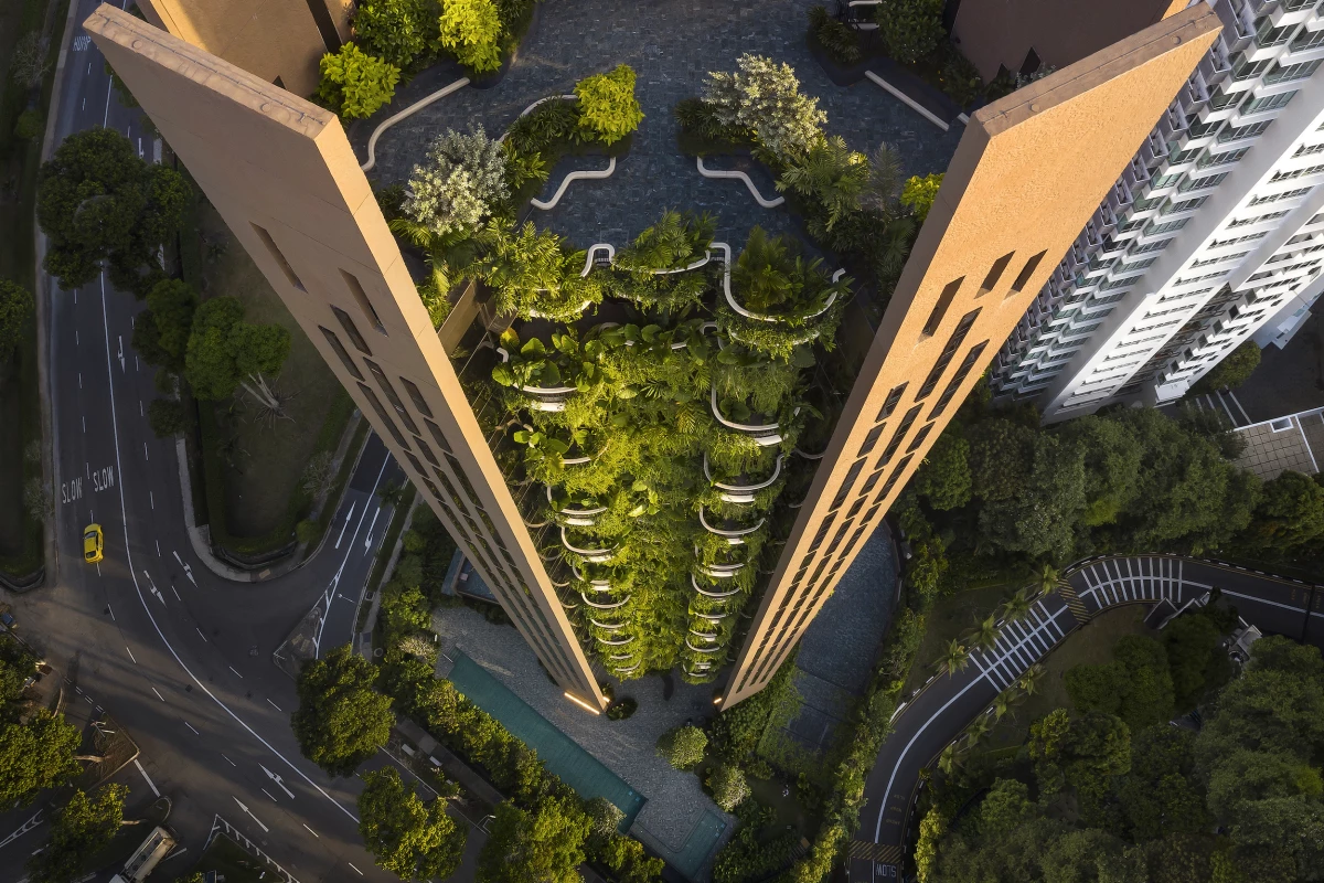 During the design process for Eden, Heatherwick Studio drew inspiration from Singapore's natural landscape