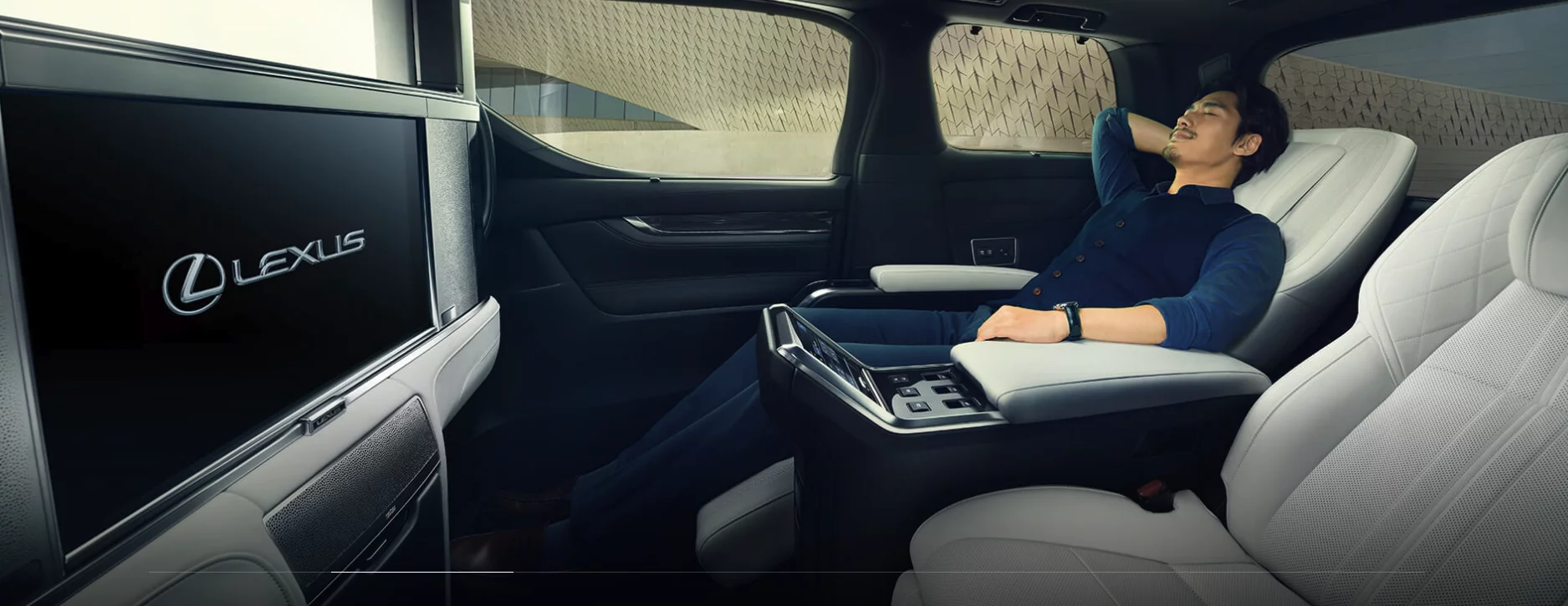 The Lexus LM is the style of luxury business van we usually expect from aftermarket upfitters like Brabus