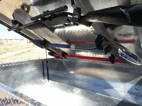 The fully equipped Crawler includes a gear-storage rack inside
