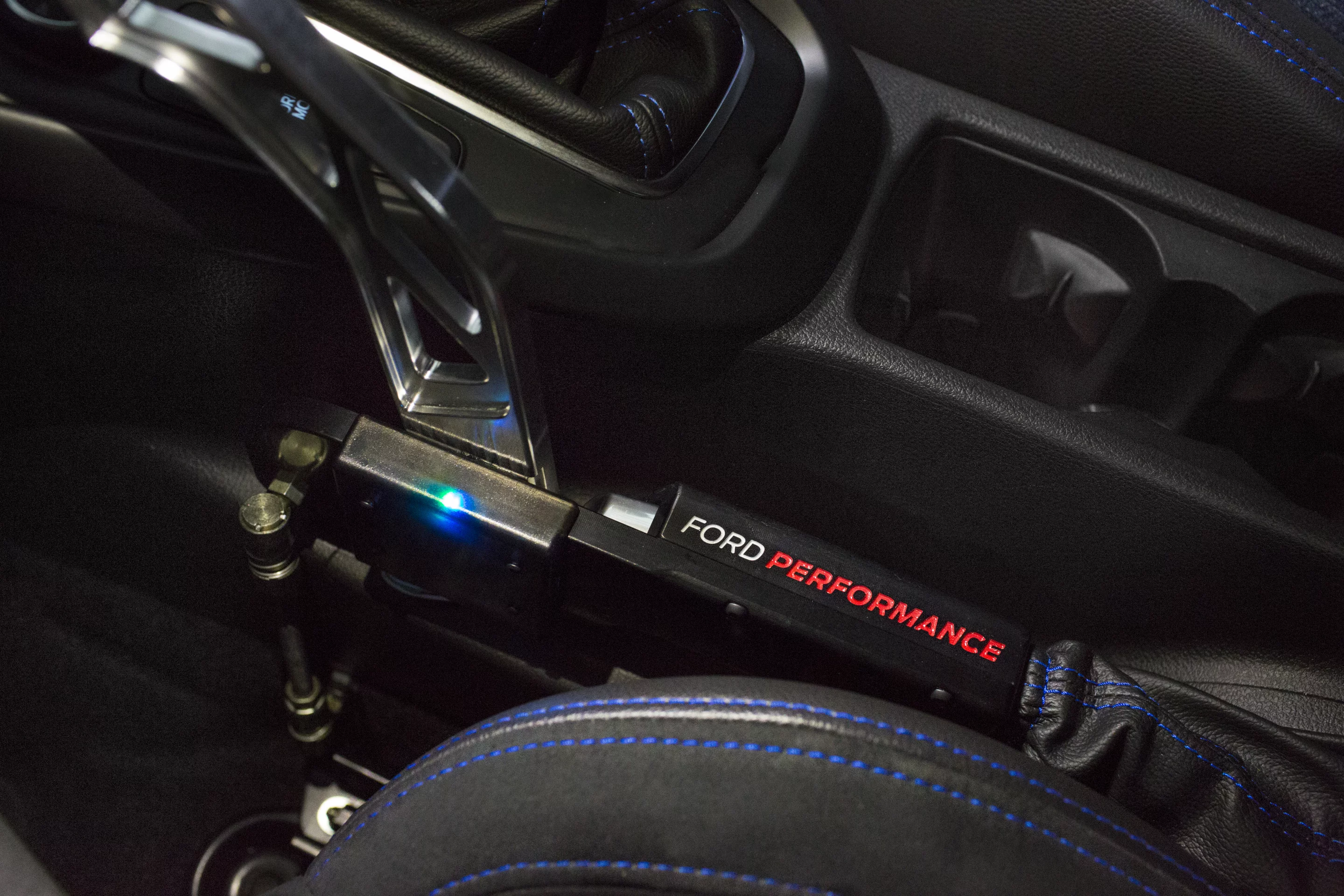 The Ford Performance Drift Stick was developed for the Focus RS by the same team responsible for the car's Drift Mode