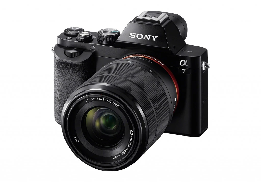 The mirrorless camera is compatible with Sony E-mount lenses, including six new full-frame Zeiss lenses launched simultaneously