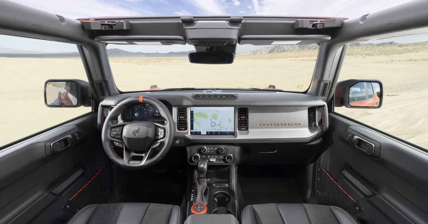 Interior Ford Bronco Raptor