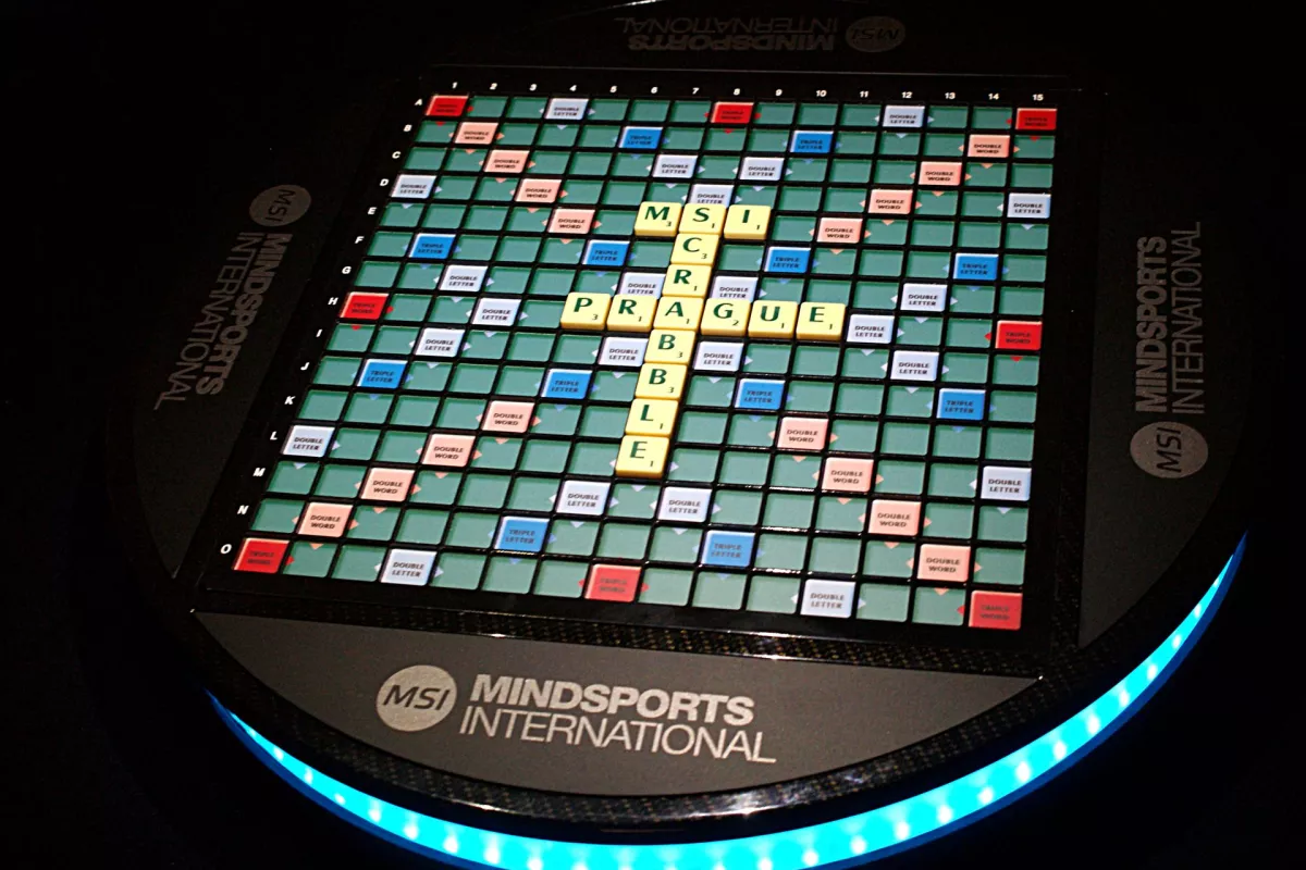 Mind Sports International has developed a £20,000 (about US$31,800) Scrabble board that uses RFID chips to detect each tile and transmit the data online