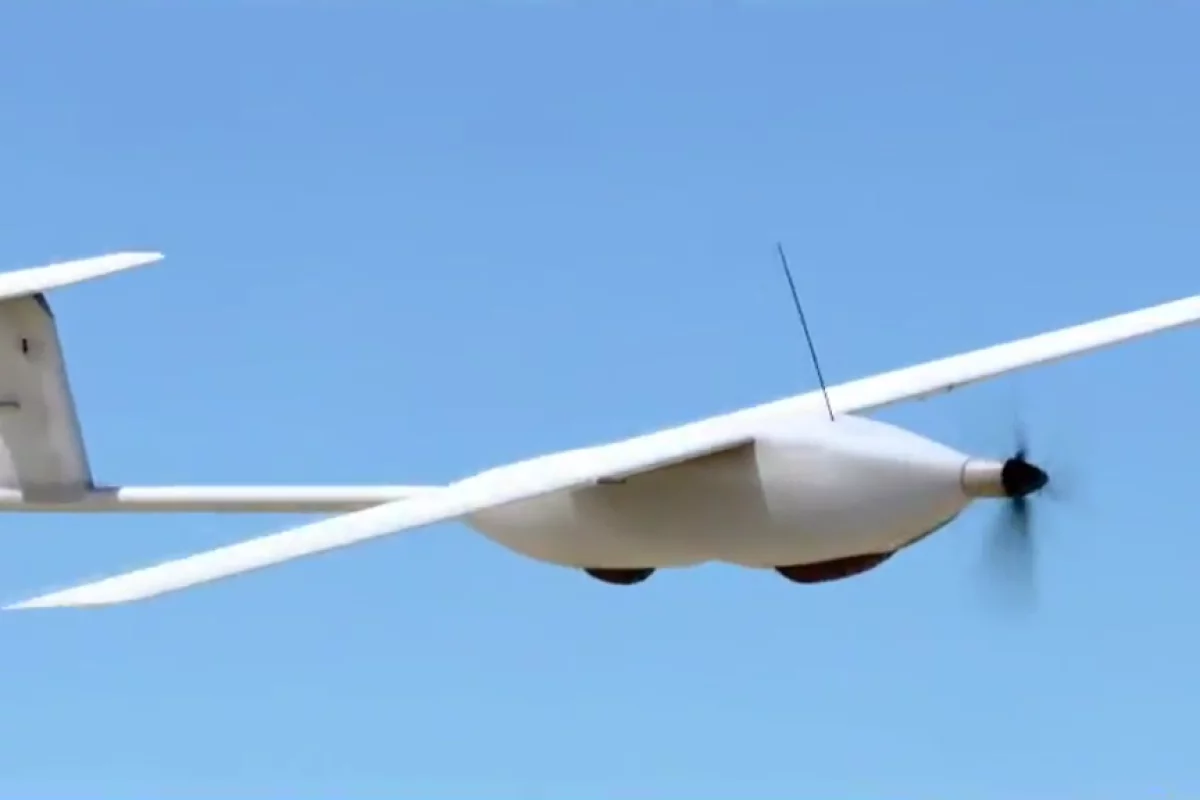 The flight time of the Stalker UAS has been improved by 2,400 percent using a wireless laser beam power system (Photo: Lockheed Martin)