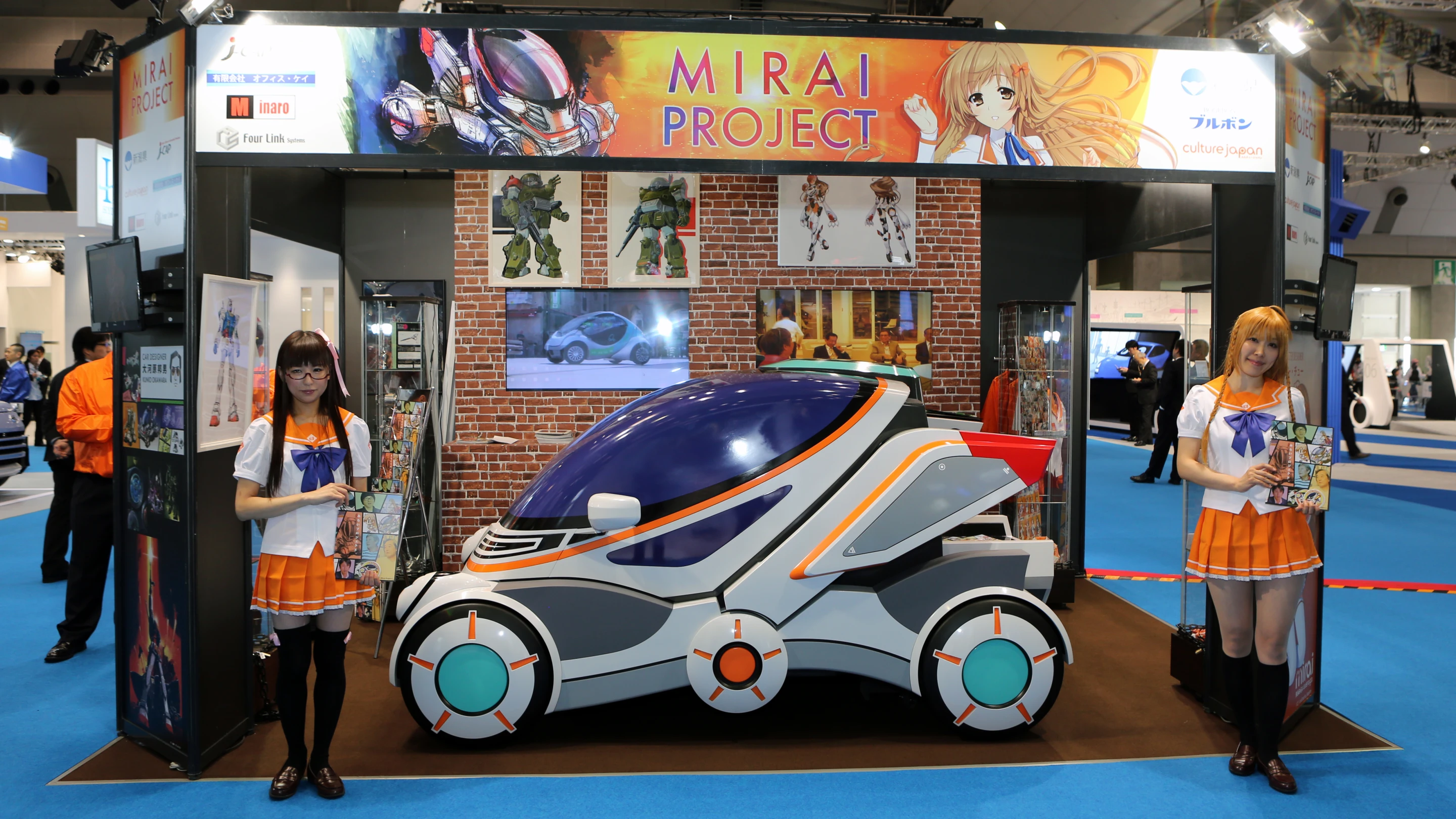 Legendary mechanical designer Kunio Okawara is responsible for the design of the Niigata model Hiriko (Photo: Mike Hanlon / Gizmag.com)